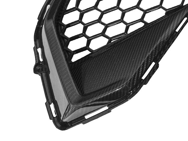 2024-Up Mustang GT S650 | CARBON FIBER Front Side Grille Insert Replacement Pair